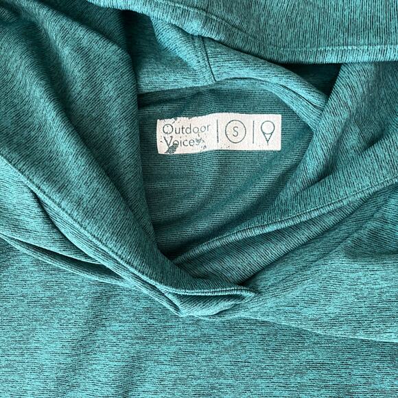 Outdoor Voices Men's Sunday Hoodie Green Small - Picture 3 of 4